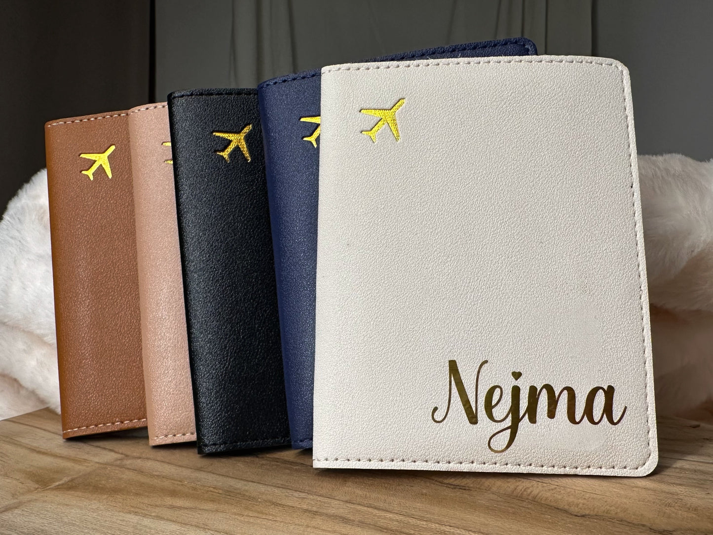 PORTE PASSEPORT PERSONNALISÉ